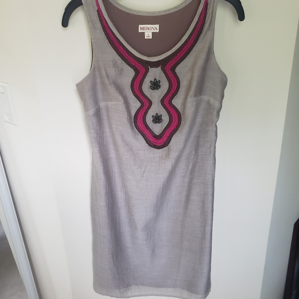 Sleeveless Shift Dress